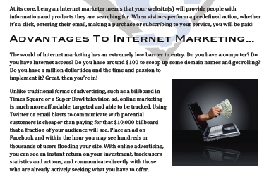 Beginners guide to internet marketing