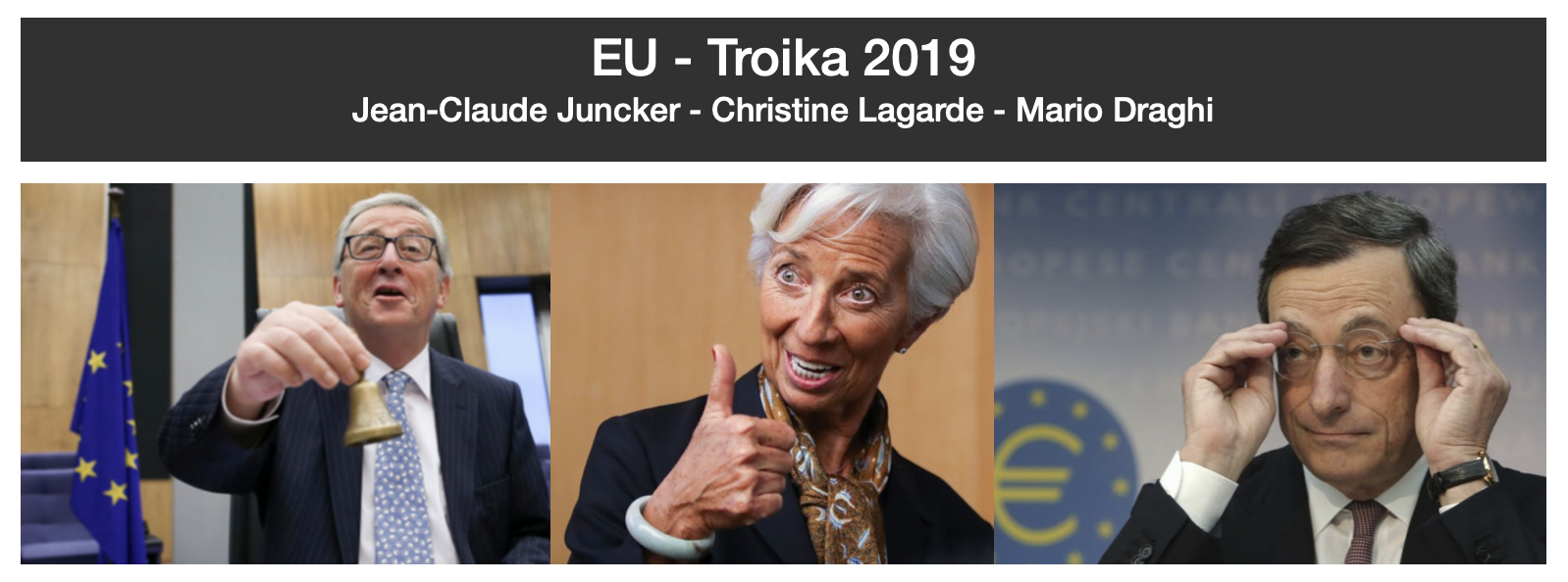 EU Troika 2019
